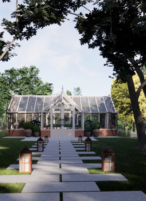Projeto Fachada da Capela - Villaggio Di Pietra